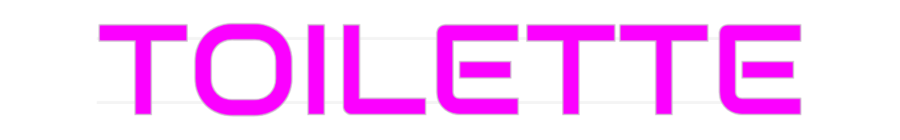 Custom Neon: TOILETTE