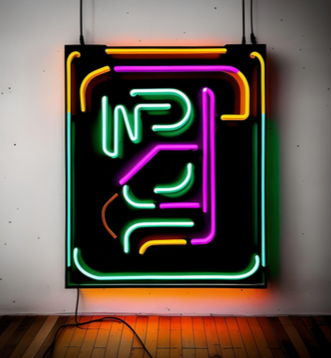 Custom neon sign