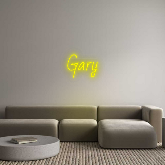 Custom Neon: Gary