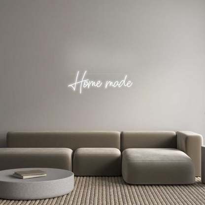 Custom Neon: Home made