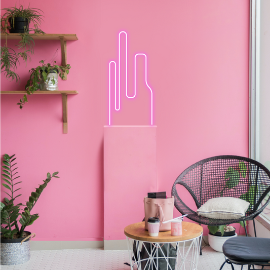Néon LED Slurp rose et blanc sur mesure Dream Néon