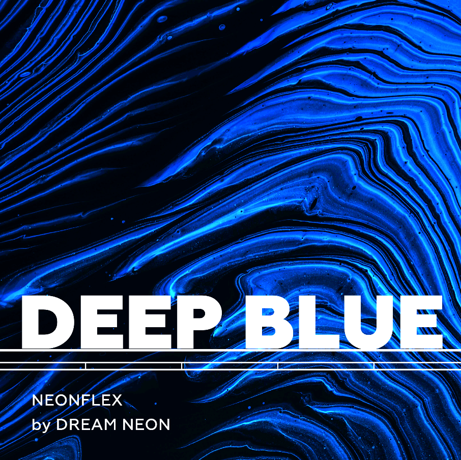 NEON LED - DEEP BLUE intense