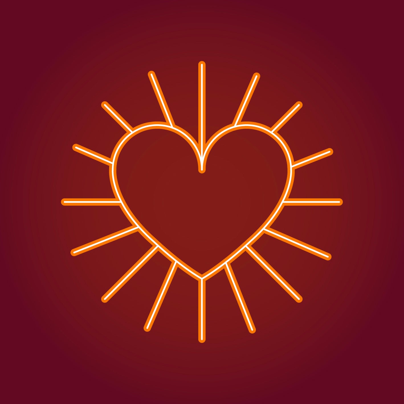 Sun heart