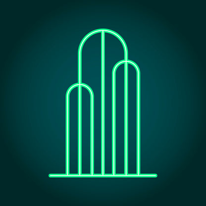 Cactus Bunch – décoration végétale lumineuse Dream Neon, vue 5