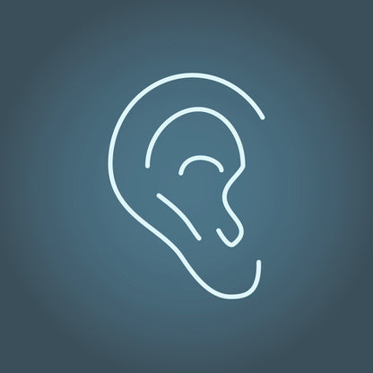 Ear neon sign