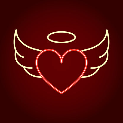 Heart wings
