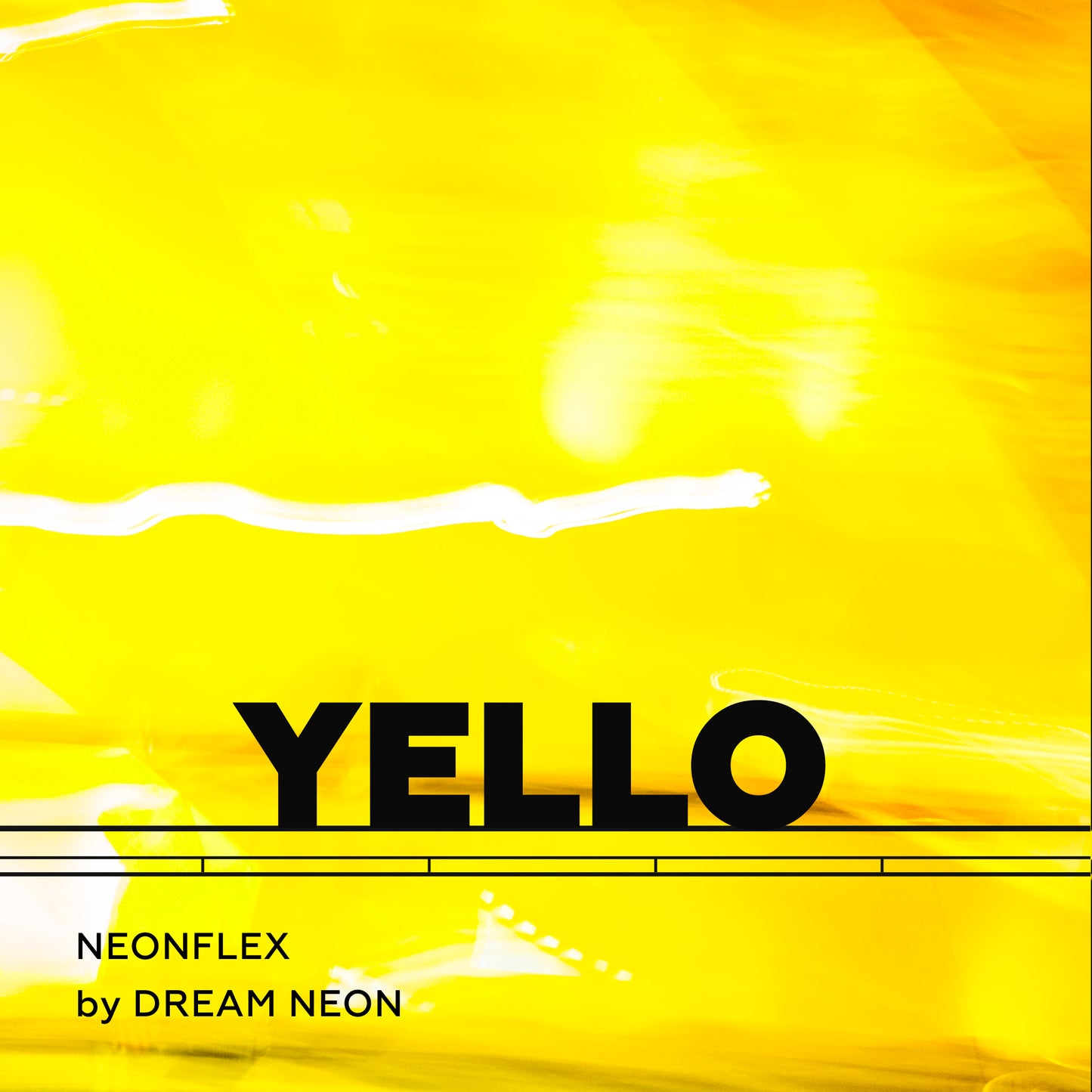 NEON LED - YELLO intense yellow