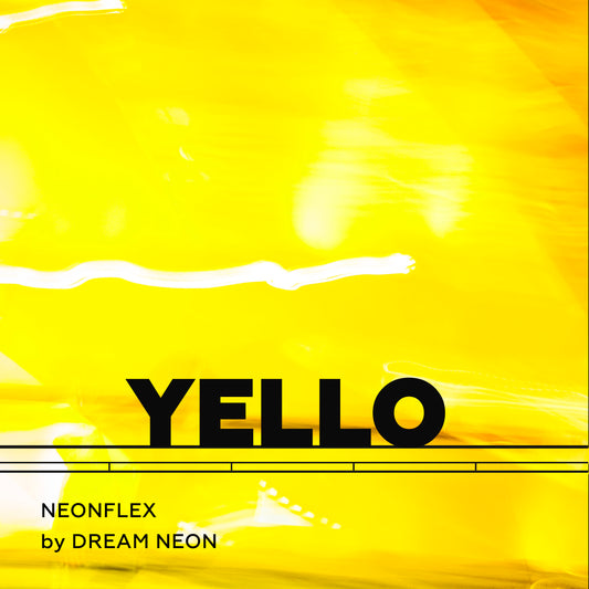 NEON LED - YELLO intense yellow