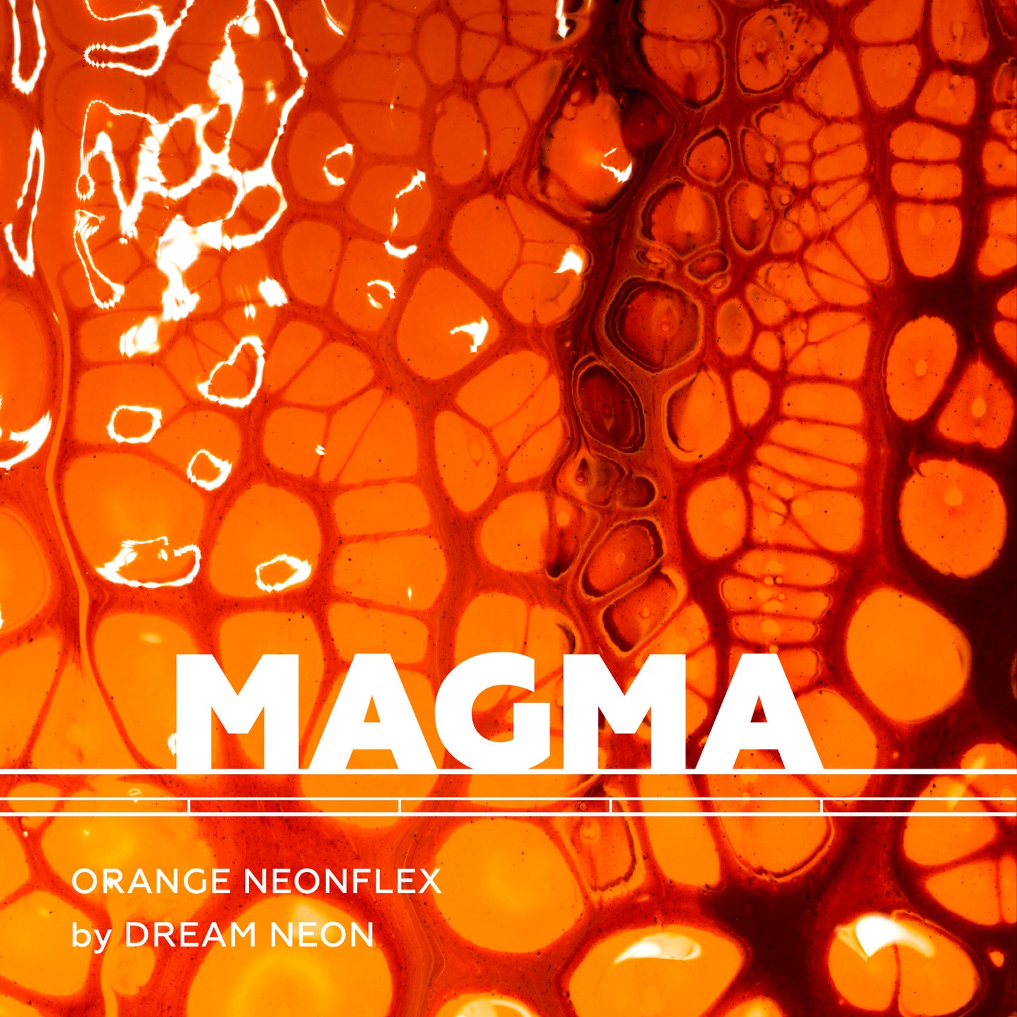 NEON LED - MAGMA orange