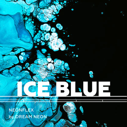 NEON LED - ICE BLUE  intense